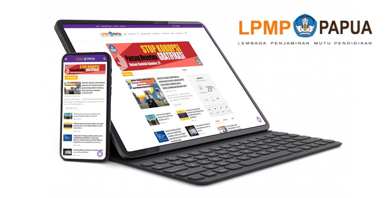 Website Berita Pendidikan "LPMP PAPUA"